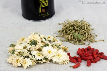 菊花枸杞金银 养生美容茶配料