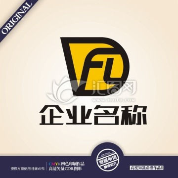 FD字母logo