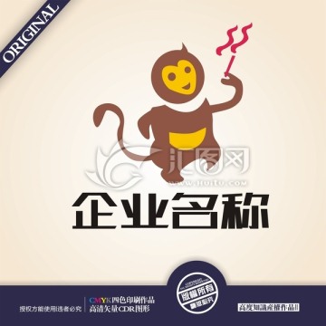 猴子logo