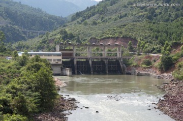 水电站水坝