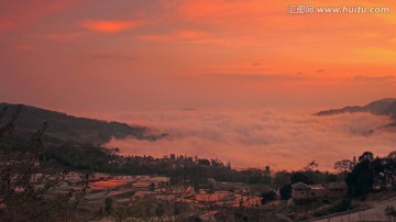 日出梯田