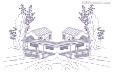 村莊 四合院