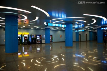 北京地铁站装饰