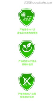 有機(jī)生產(chǎn)種植標(biāo)準(zhǔn)圖標(biāo)