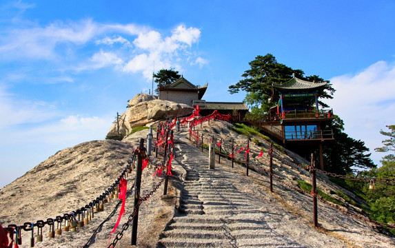 华山风光 华山西峰（高清）