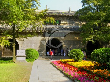 南京紫金山灵谷寺无梁殿