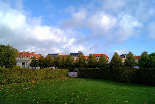 丹麦哥本哈根公园风景