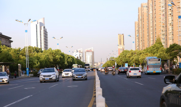 城市街景 城市道路