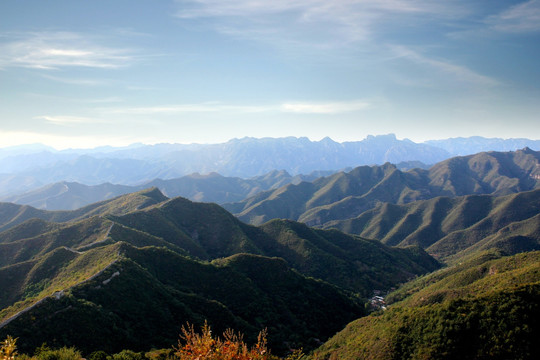 高山山峰