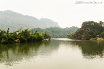 韶关丹霞山锦江风光