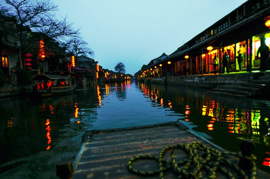 西塘夜景（高清无躁）