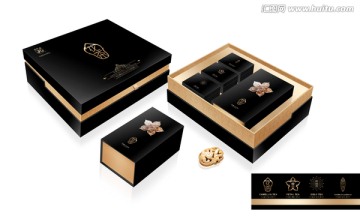 金花茶包裝平面圖