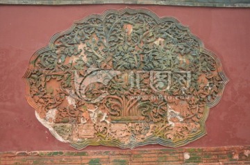 中国传统花纹雕刻