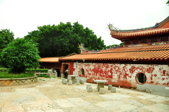 泉州开元寺建筑侧影