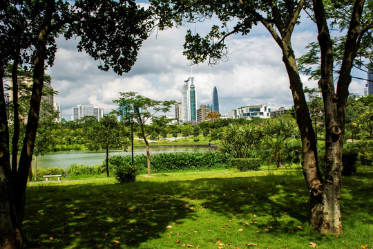 深圳都市园林风景