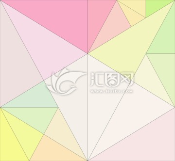 時(shí)尚多邊形底紋背景