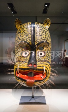 老虎面具 墨西哥格雷罗州面具