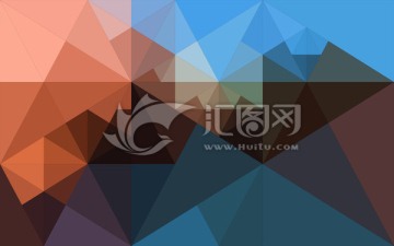 創(chuàng)意三角形拼接底紋