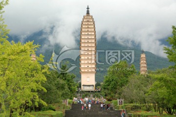 大理三塔 崇圣寺三塔