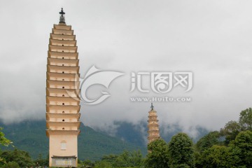 大理三塔 崇圣寺三塔