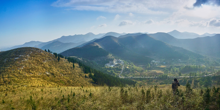 山川秋色