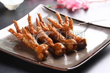 烤雞手烤鳳爪烤雞爪