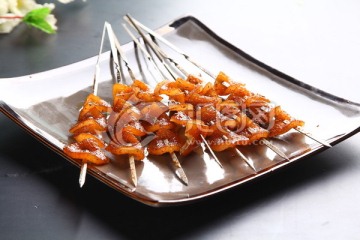 烤肉皮烤豬皮