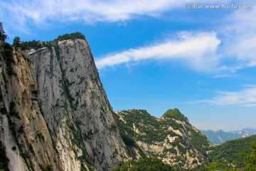 华山 山峰