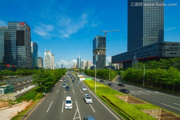 深圳 深南大道 中心区段