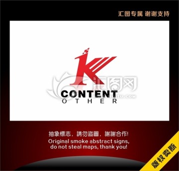 字母K時(shí)尚標(biāo)志