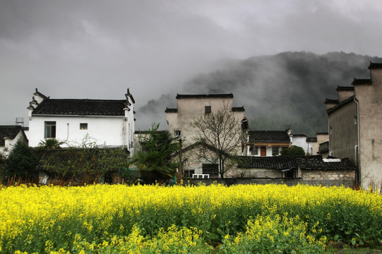 宏村烟雨