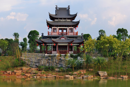 仿古楼阁