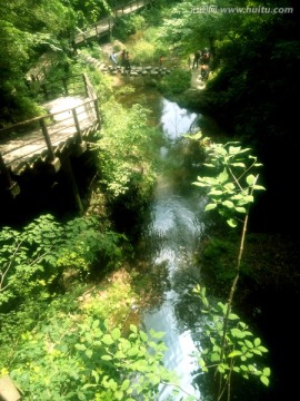 商洛金丝峡山水风景摄影