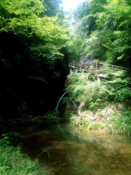 商洛金丝峡山水风景摄影