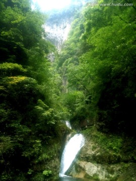 商洛金丝峡山水风景摄影