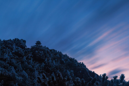 九仙山夜空