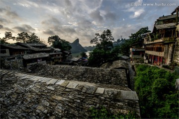 贵州石板寨 土人风情人文地理