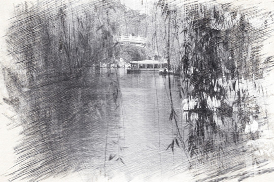 護城河游船
