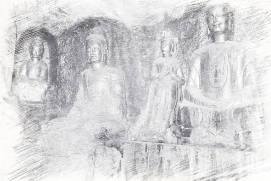 興國(guó)禪寺隋唐佛像