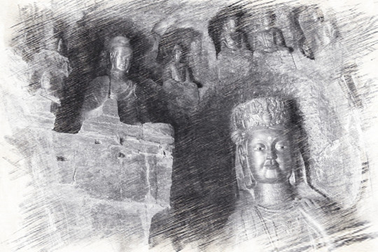 興國禪寺隋唐佛像