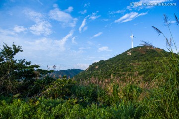 电力风车 山景