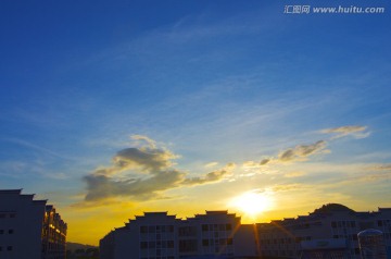 夕阳 晚霞