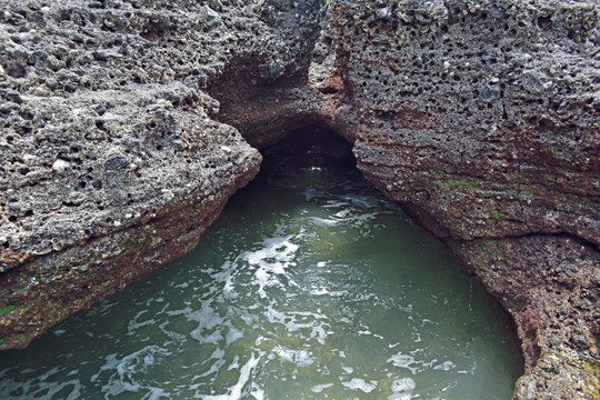 海水侵蚀