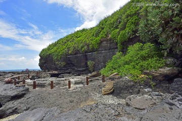 涠洲岛沉积岩