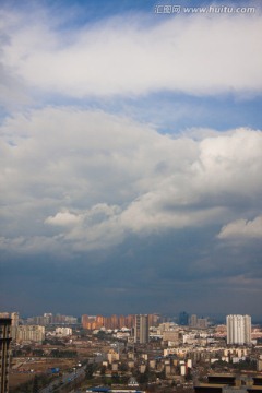 天空云彩 城市