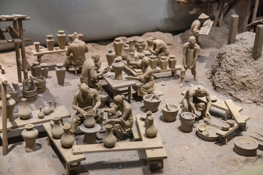 瓷器器制作坊 古代制瓷