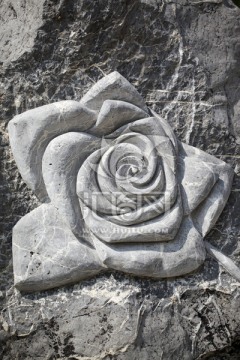 石雕玫瑰
