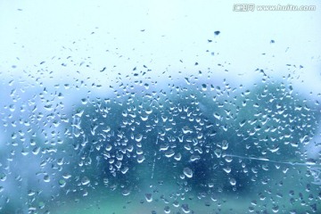 窗外 雨雾 朦胧 意境