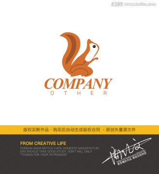 小松鼠logo