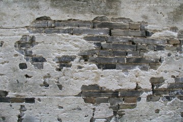残旧砖墙